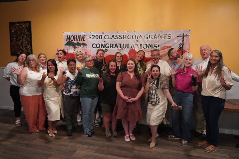 Group of teachers that were awarded classroom grants.